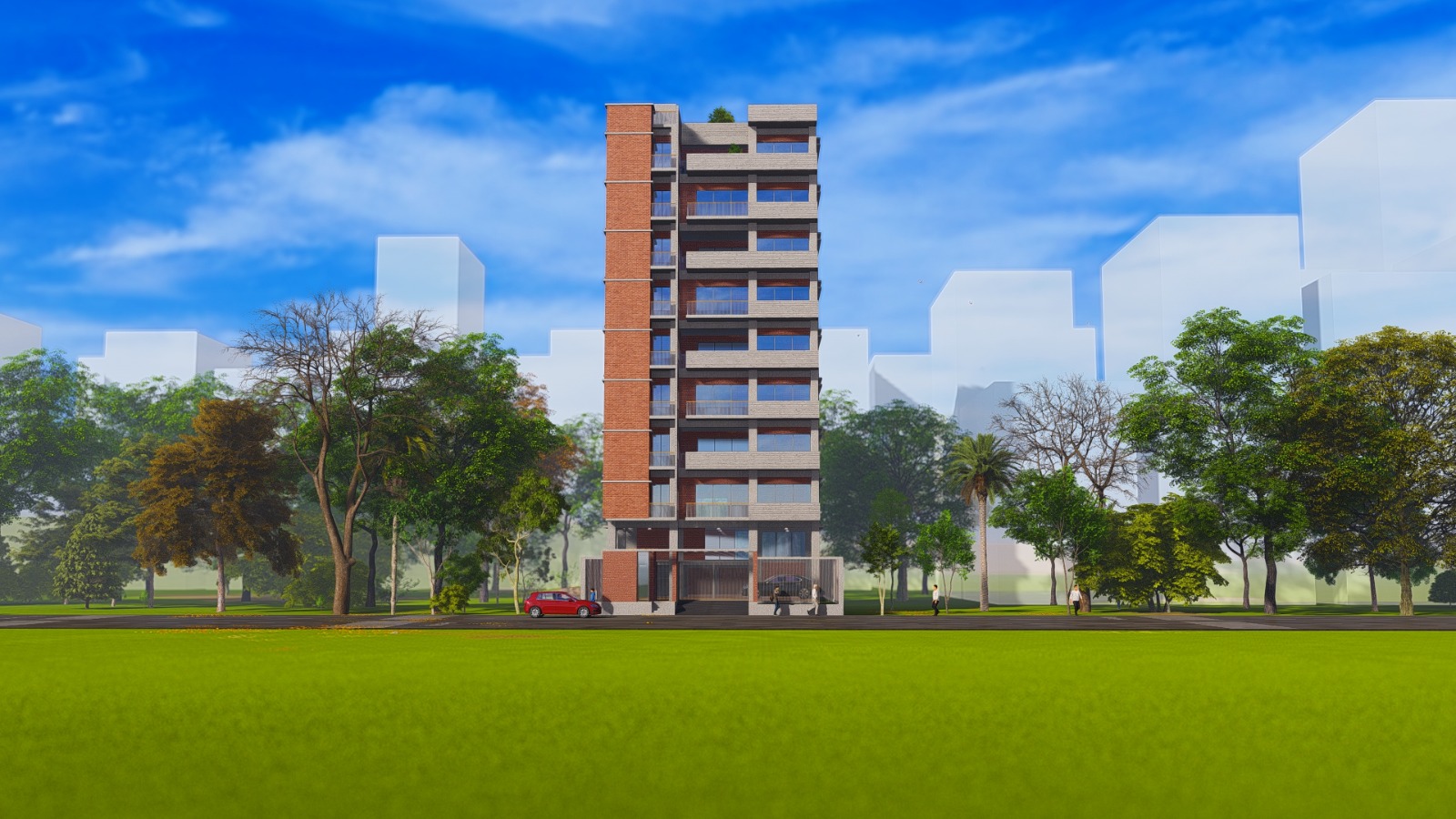 Residential Building Project – Sector 14, JOLSHIRI